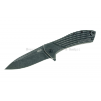 มีดพับ Zero Tolerance Rexford 0801BW Flipper Titanium Knife (3.5" BlackWash) ZT0801BW