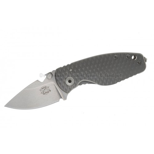 มีดพับ DPx HEAT/F Frame Lock Knife 3D Titanium (2.375" Stonewash) DPHTF013