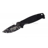 มีดพับ DPx HEST/F Mr.DP Black Limited Edition Niolox Folder Knife (3.25" Gray) DPHSF127