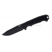 มีดเดินป่า มีดใบตาย Zero Tolerance 0180 Hinderer Field Tac Fixed Blade Knife G-10 (4.25" Black) ZT0180