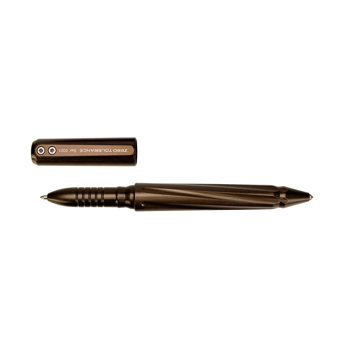 ปากกาป้องกันตัว Zero Tolerance 0010EB Tactical Pen Brown Aluminum (ZT0010EB)