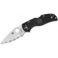 มีดพับ Spyderco Native 5 Lightweight S35VN Knife FRN (3" Satin Full Serr) C41SBK5