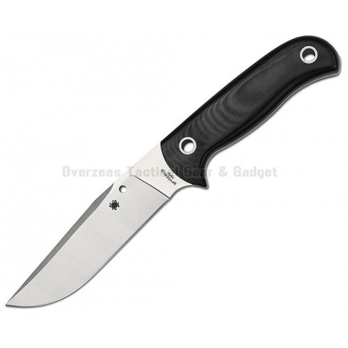 มีดใบตาย Spyderco Bradley Bowie Fixed Blade Knife G-10 (5.125" Satin) FB33GP