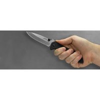 มีดพับ Kershaw Emerson CQC-4KXL Frame Lock Knife (3.9" Stonewash) 6055