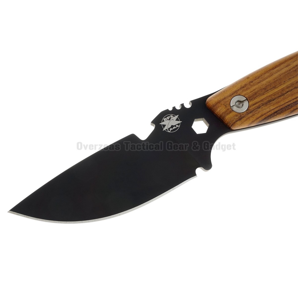 มีดใบตาย เดินป่า DPx H.E.S.T II Safari Knife Limited Edition Fixed Blade (3.15" Black),DPHSX009