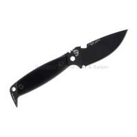 มีดใบตาย เดินป่า DPx H.E.S.T II Assault Survival Knife Black G-10 (3.15" Black),DPHSX005