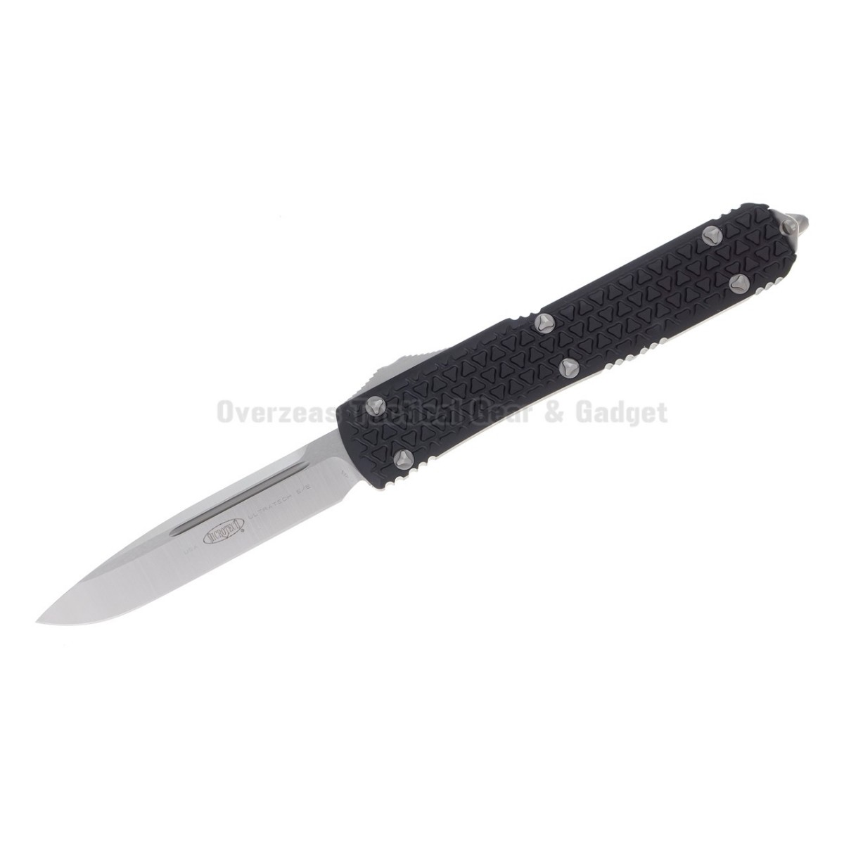 มีดออโต้ Microtech Ultratech S/E OTF Automatic Knife Tri-Grip (3.4" Satin) 121-4