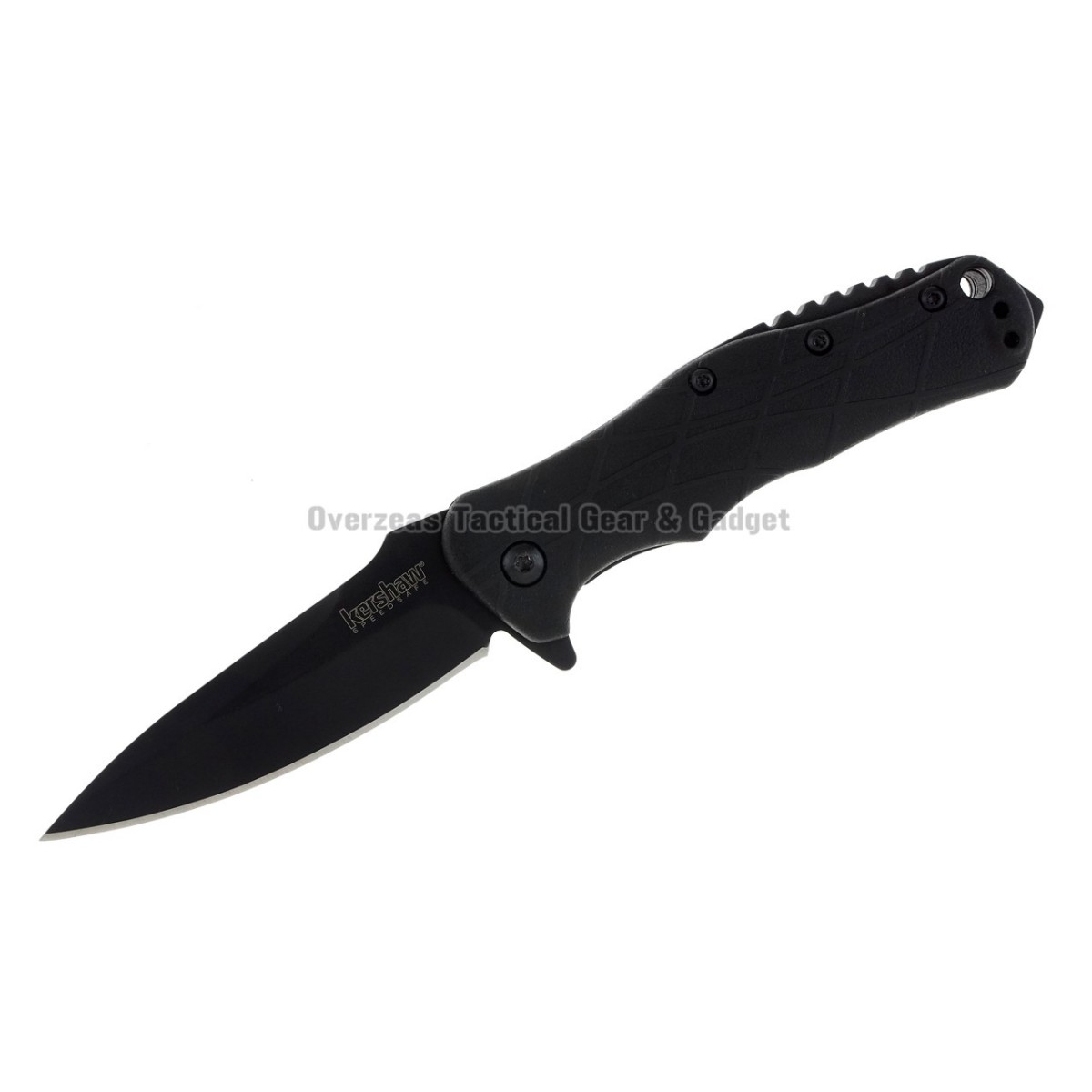 มีดพับ Kershaw RJ Tactical 3.0 Assisted Opening Knife (2.875" Black) 1987
