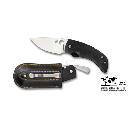 มีดพับ Spyderco De Leeuw Friction Folder Knife G-10 (2.875" Satin) C167GP