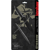 ชุดคอมโบสุดคุ้ม Kershaw Emerson Tactical Kit CQC-4K-BW + Tactical Pen (6054KITX)