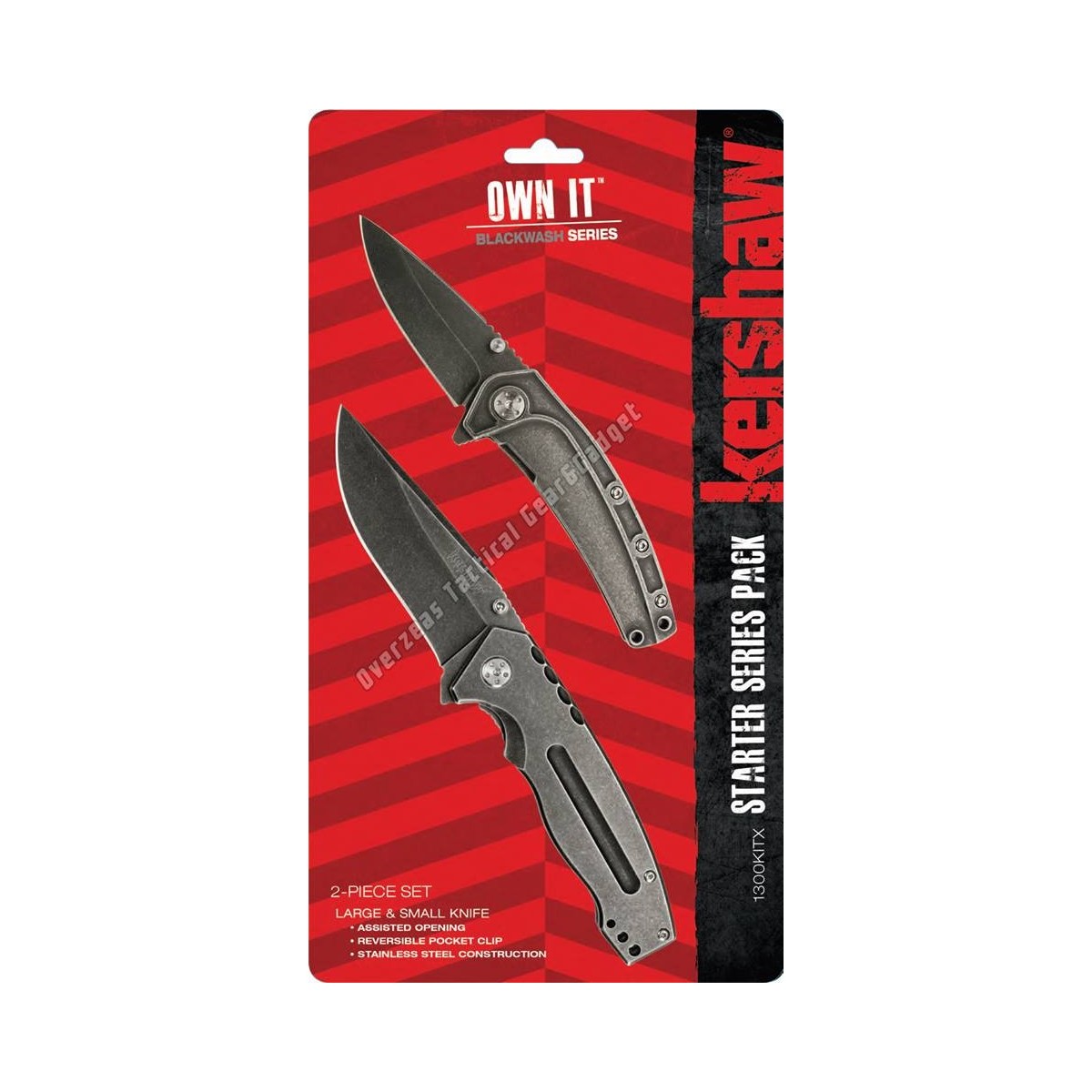 ชุดคอมโบสุดคุ้ม Kershaw Starter Series Pack Assisted Opening Frame Lock Knife Set (1300KITX)