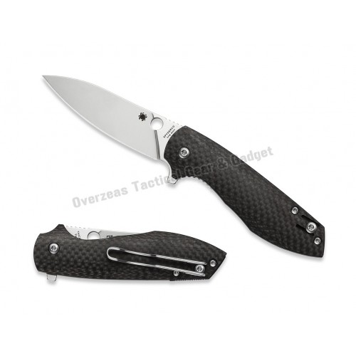 มีดพับ Spyderco Southard Positron Liner Lock Knife Carbon Fiber (3" Satin) C195CFP