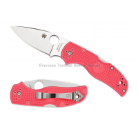 มีดพับ Spyderco Native 5 Lightweight Lockback Knife Pink FRN (3" Satin S35VN) C41PPN5