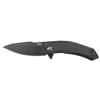 มีดพับ Zero Tolerance 0095BW Flipper Knife Blackwash Titanium (3.6" Blackwash) ZT0095BW