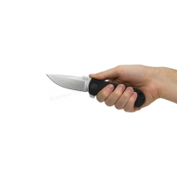 มีดพับ Zero Tolerance 0909 Les George Flipper Knife Black G-10 (3.875" Stonewash) ZT0909