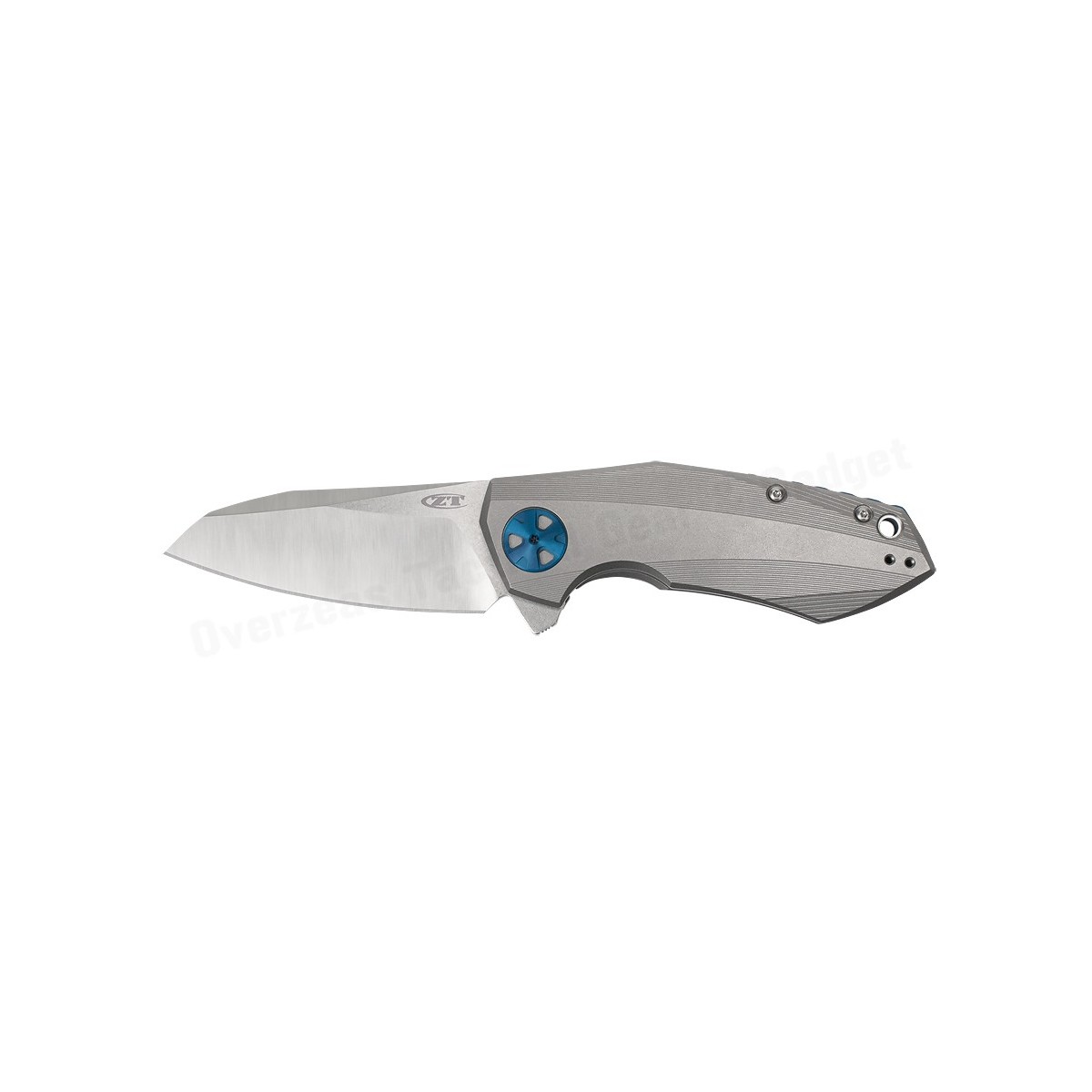 มีดพับ Zero Tolerance 0456 Flipper Knife Titanium (3.25" SW/Satin) ZT0456