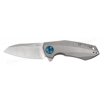 มีดพับ Zero Tolerance 0456 Flipper Knife Titanium (3.25" SW/Satin) ZT0456