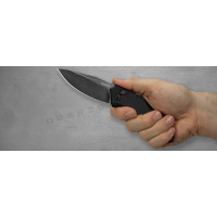 มีดออโต้ Kershaw Launch 1 Automatic Knife Black Aluminum (3.4" BlackWash) 7100BW