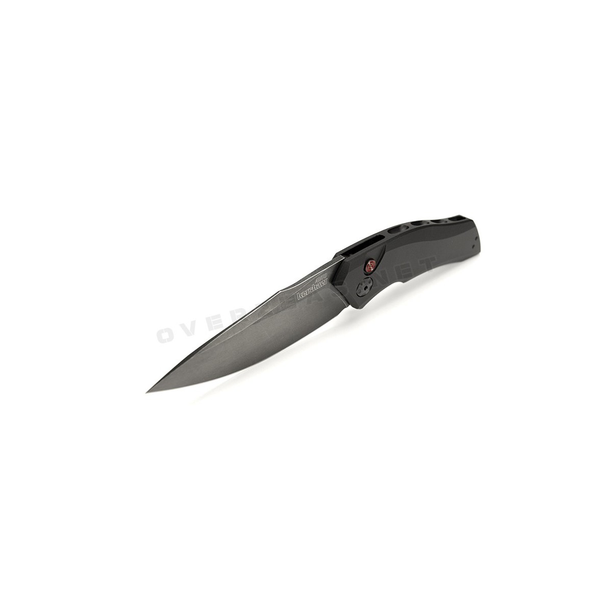 มีดออโต้ Kershaw Launch 1 Automatic Knife Black Aluminum (3.4" BlackWash) 7100BW