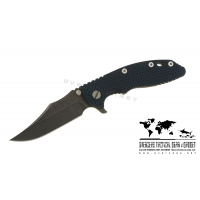 มีดพับ Hinderer Knives XM-18 Bowie Flipper Knife Blue/Black (3.5" Black SW)