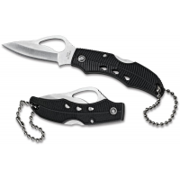 Spyderco Byrd Series Finch 1-7/8" Plain Edge Blade, Black FRN Handle