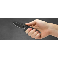 มีดพับ Kershaw Spline Assisted Opening Flipper Knife (2.8" Blackwash) 3450BW