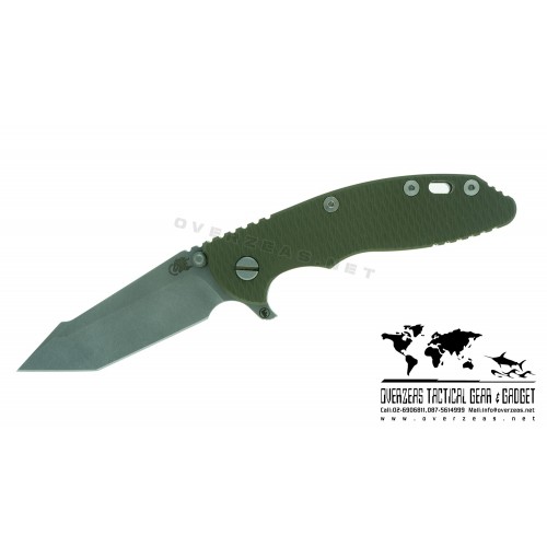 มีดพับ Hinderer Knives XM-18 3.5" Fatty Harpoon 2016 OD Green G-10 (3.5" Stonewash)