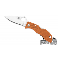 มีดพับ Spyderco Ladybug 3 HAP40 Burnt Orange FRN (1.94" Satin),LBORP3E (2016 Sprint Run)