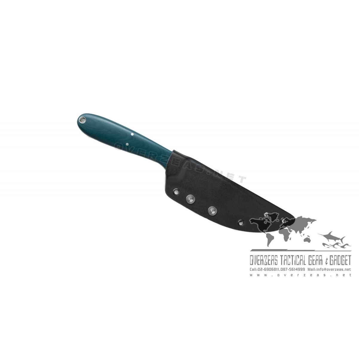 มีดใบตาย Spyderco Sprig Fixed Blade Knife Forest Green G-10 (4.23" Satin) FB37GGR