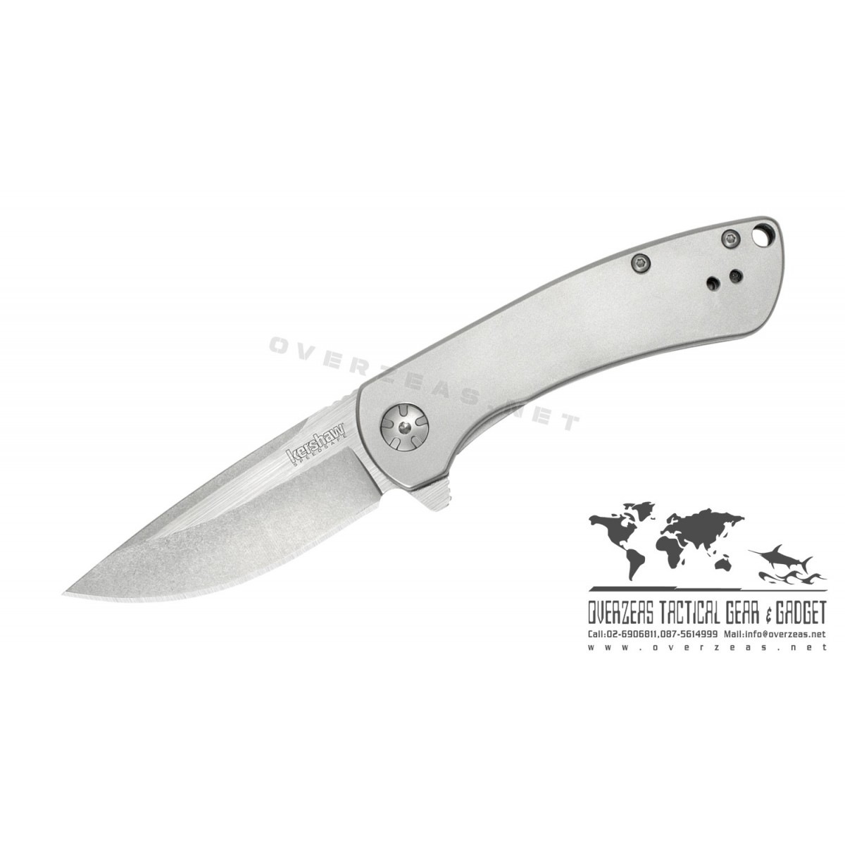 มีดพับ Kershaw Pico Assisted Opening Flipper Knife (2.875" SW/Satin) 3470
