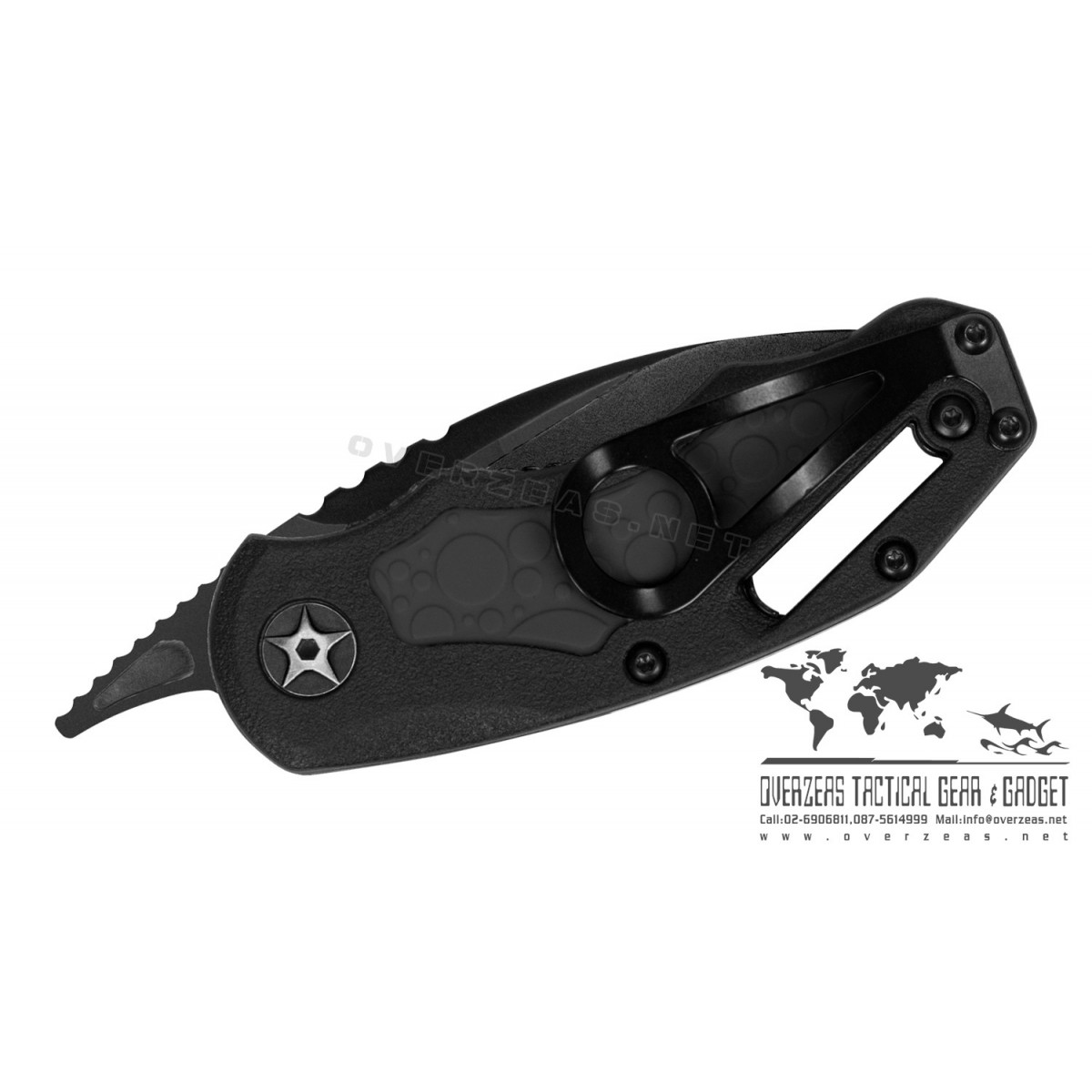 มีดพับ Kershaw Decoy Liner Lock Utility Knife (2.5" Black) 4700