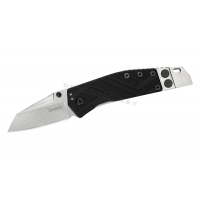 มีดพับ Kershaw Barge Frame Lock Knife w/ Integral Prybar (2.625" Stonewash) 1945