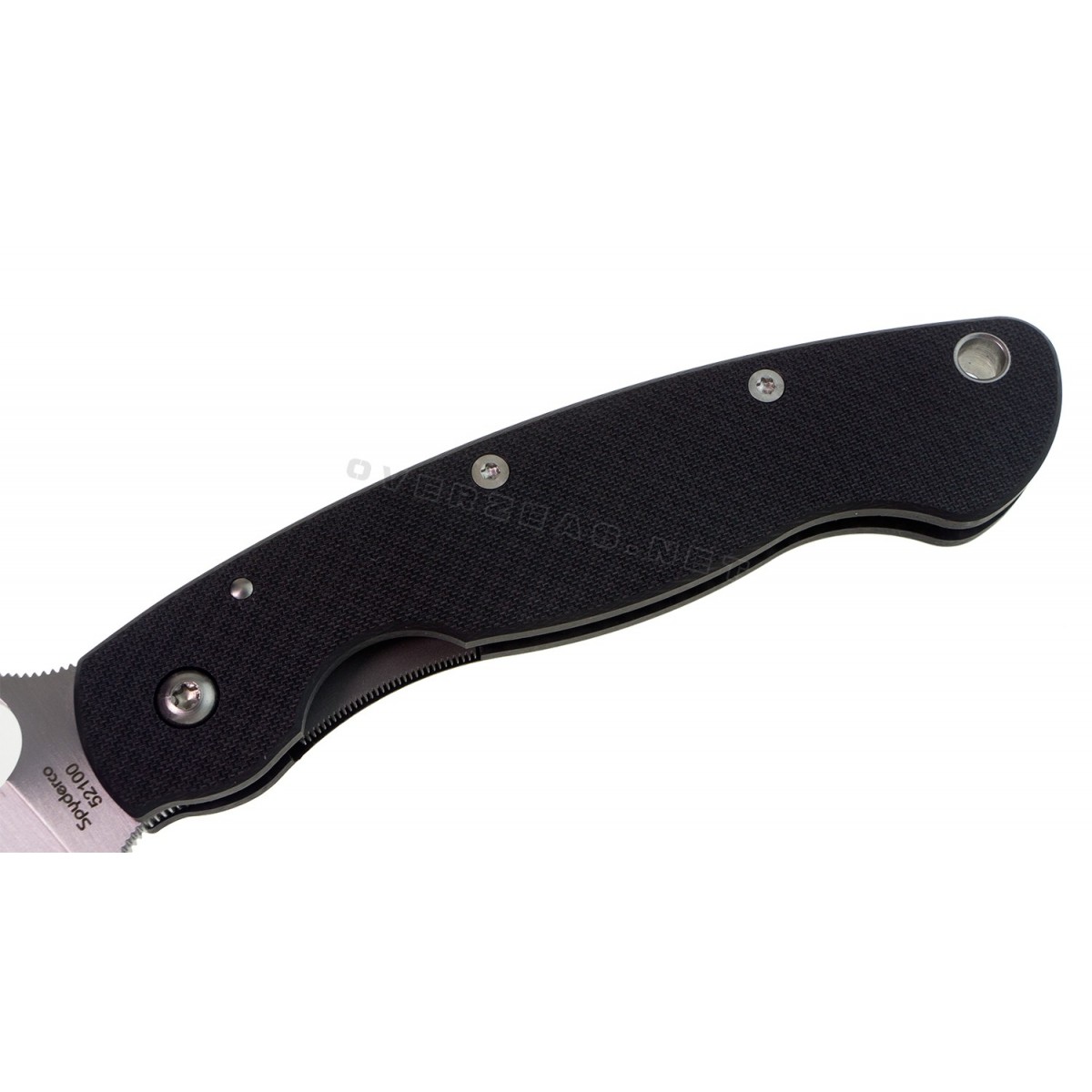 มีดพับ Spyderco Military Sprint Run Knife Carbon Fiber (4" Satin 52100) C36CFP52100 * Limited *