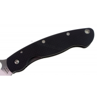 มีดพับ Spyderco Military Sprint Run Knife Carbon Fiber (4" Satin 52100) C36CFP52100 * Limited *