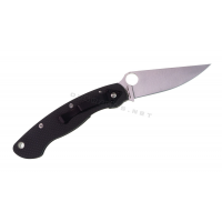 มีดพับ Spyderco Military Sprint Run Knife Carbon Fiber (4" Satin 52100) C36CFP52100 * Limited *