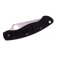 มีดพับ Spyderco Military Sprint Run Knife Carbon Fiber (4" Satin 52100) C36CFP52100 * Limited *