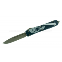 มีดออโต้ Microtech Spartan Ultratech Molon Labe S/E OTF Automatic Knife (3.4" Bronze) 121-13ML
