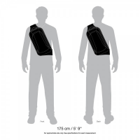 กระเป๋าสะพายเฉียงคาดอก Venturesafe™ 325 GII (Navy) anti-theft cross body pack