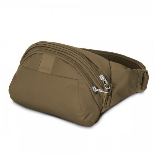 กระเป๋าสะพายคาดเอว Metrosafe™ LS120 (Khaki) anti-theft hip pack