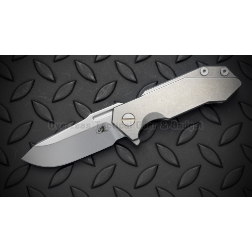 มีดพับ Hinderer Knives Half-Track Frame Lock Knife Titanium (2.75" Stonewash),HALF-TRACK-SW