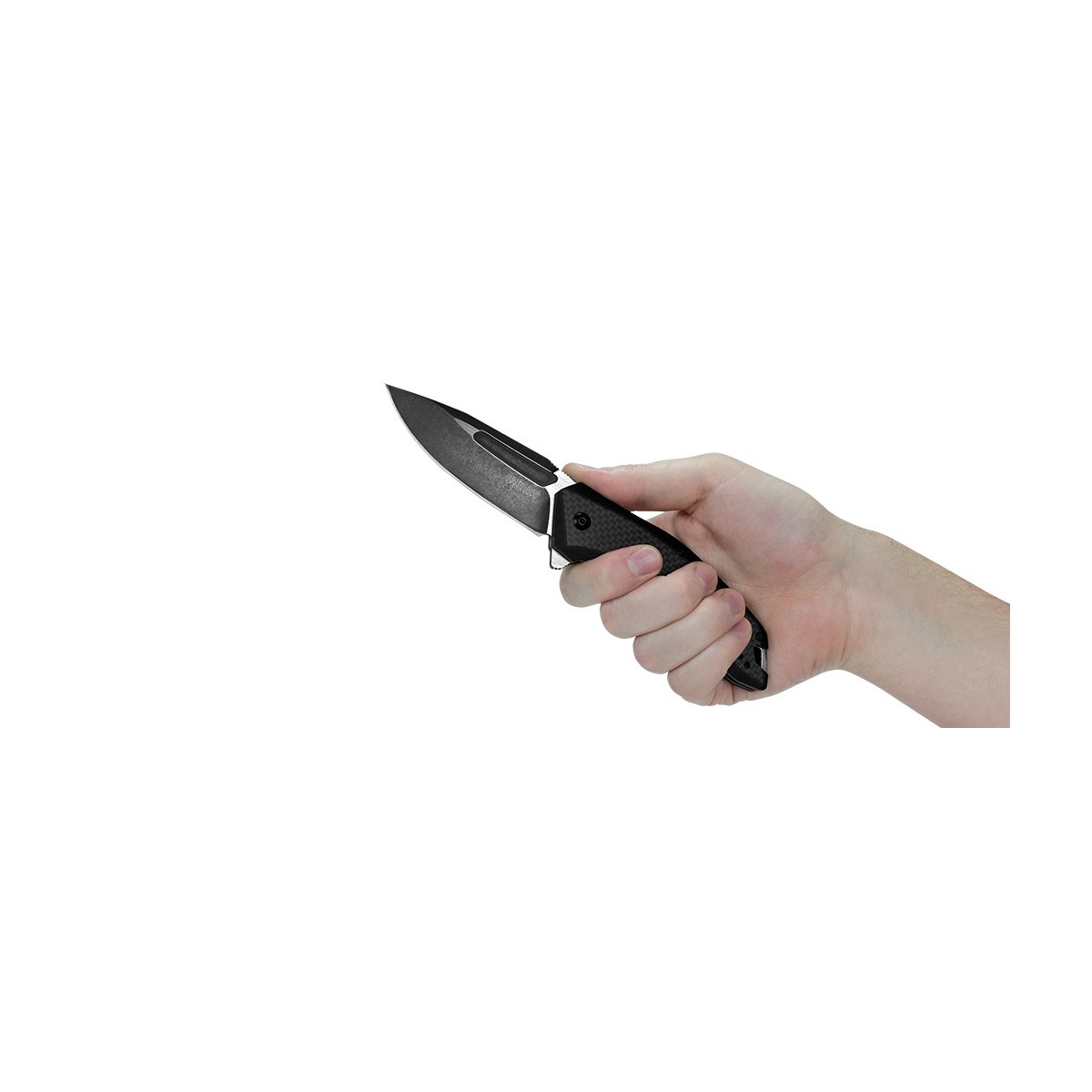 มีดพับ Kershaw Flourish Assisted Opening Knife Carbon Fiber/G-10 (3.5" BlackWash) 3935