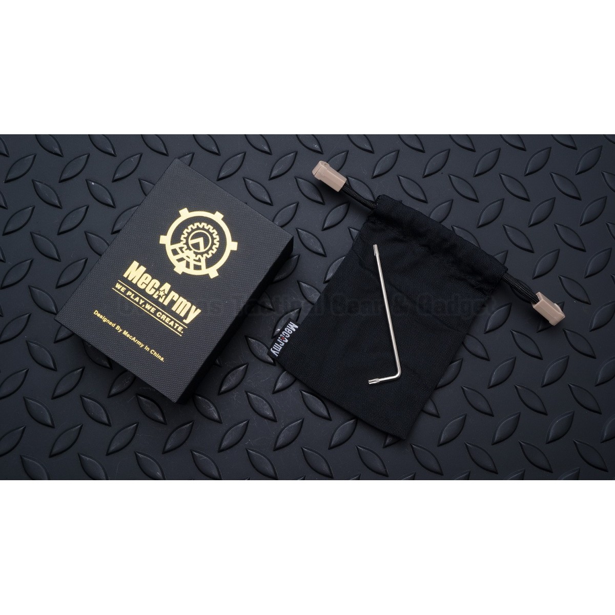 สปินเนอร์ MecArmy GP1 Spinner ผิวพ่นทราย (Sanblast)