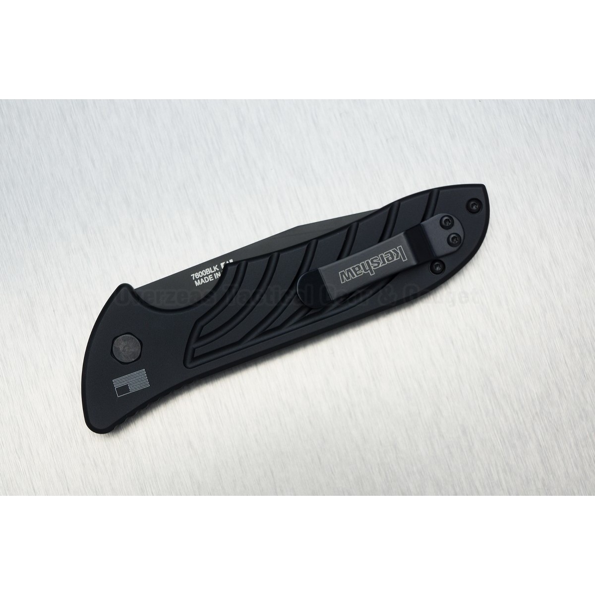มีดออโต้ Kershaw Emerson Launch 5 Automatic Knife (3.4" Black) 7600BLK