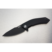 มีดพับ Zero Tolerance 0095S90BLK Flipper Knife Black DLC Titanium (3.6" Black DLC) ZT0095S90BLK