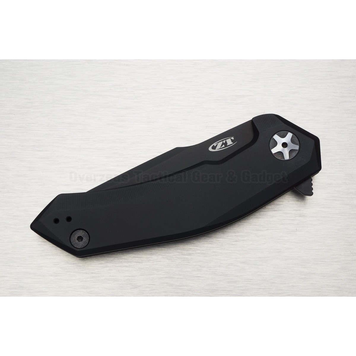มีดพับ Zero Tolerance 0095S90BLK Flipper Knife Black DLC Titanium (3.6" Black DLC) ZT0095S90BLK