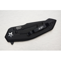 มีดพับ Zero Tolerance 0095S90BLK Flipper Knife Black DLC Titanium (3.6" Black DLC) ZT0095S90BLK