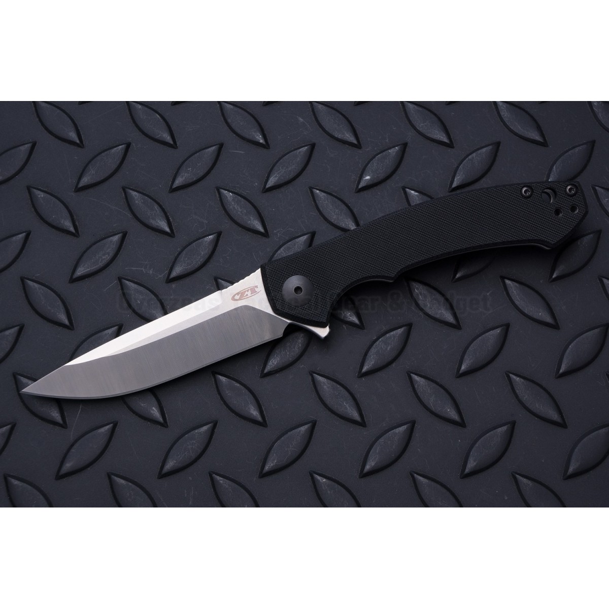 มีดพับ Zero Tolerance 0450G10 Flipper Knife Black G-10 (3.25" Satin) *Sprint run*