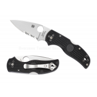 มีดพับ Spyderco Native 5 Folding Knife 3" S35VN Satin Combo Blade, Black FRN Handles (C41PSBK5)