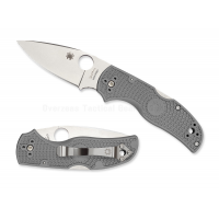 มีดพับ Spyderco Native 5 Lightweight Lockback Knife Gray FRN (3" Satin Maxamet) C41PGY5