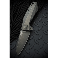 มีดพับ Zero Tolerance 0456BW Flipper Knife Titanium (3.25" Blackwash) ZT0456BW *Sprint run*